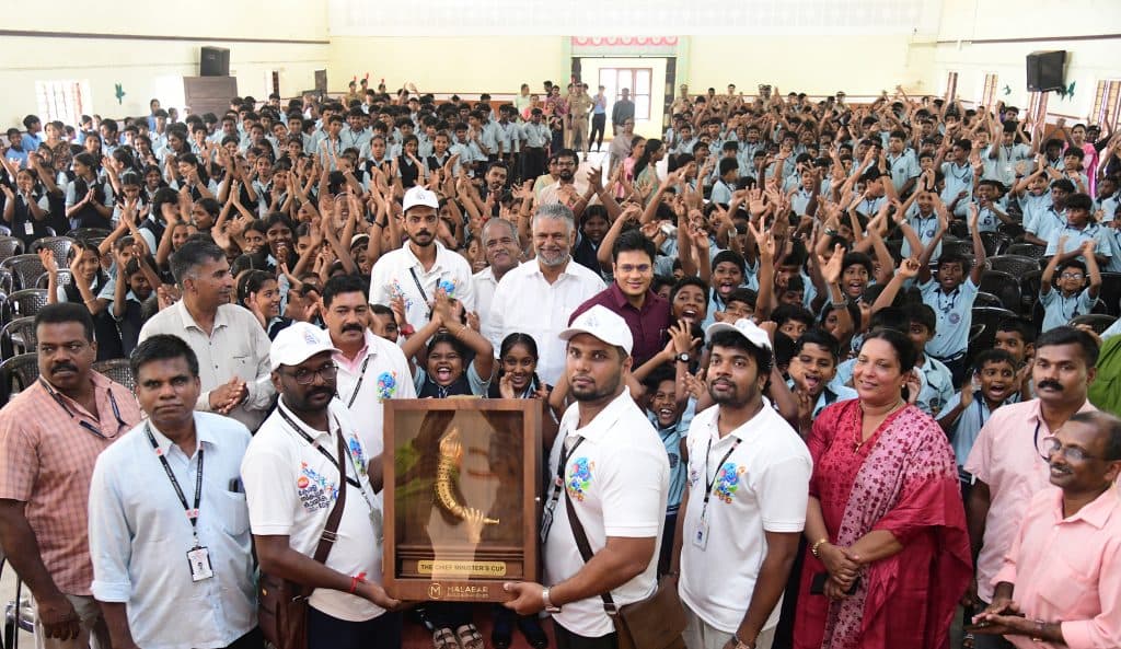 സംസ്ഥാന സ്കൂൾ കായികമേള: സ്വർണക്കപ്പിന് കോട്ടയം ജില്ലയിൽ ആവേശോജ്വല വരവേൽപ്പ്